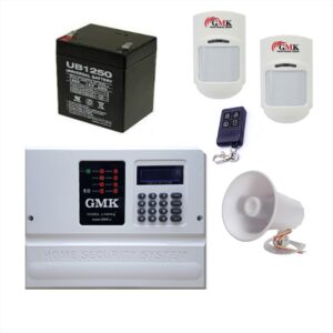 پک کامل دزدگیر GMK به همراه دو چشمی