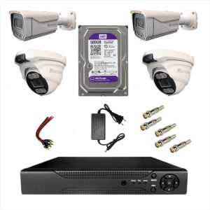 پکیج کامل 4 دوربین وارملایت وارداتی MAXVISION