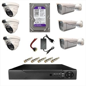 پکیج کامل 6 عدد دوربین وارداتی MAXVISION